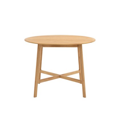 Jacobsen Oak Round Dining Table