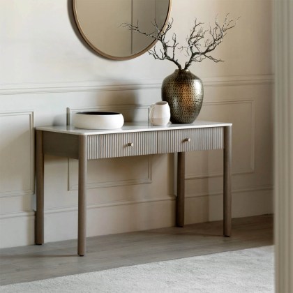 Striata 2 Drawer Console
