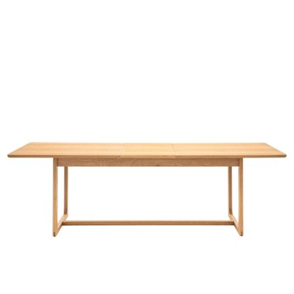 Cadoc Natural Oak Extending Dining Table