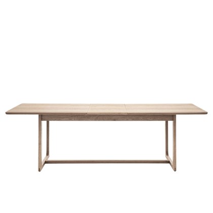 Cadoc Smoked Oak Extending Dining Table