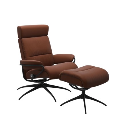 Stressless Tokyo Recliner Chair & Stool with Star Base SPECIAL PROMO