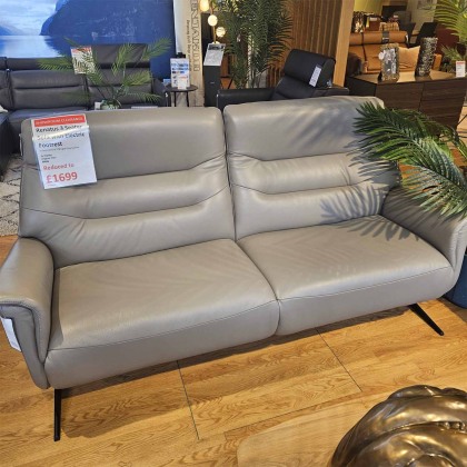 Showroom Clearance: Renatus 3 Seater Sofa with Electric Footrest