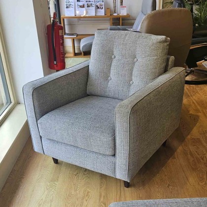 Showroom Clearance: Vincenzo 205cm Sofa, Chair & Footstool Showroom Clearance: Vincenzo 205cm Sofa, Chair & Footstool
