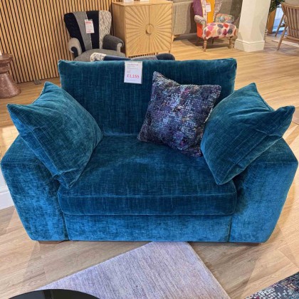 Showroom Clearance: McKenna 3 Seater Sofa, Cuddler & Designer Footstool Showroom Clearance: McKenna 3 Seater Sofa, Cuddler & Designer Footstool