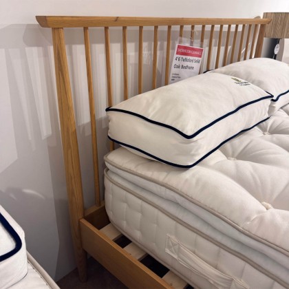 Showroom Clearance: 4ft6 Tellisford Solid Oak Bedframe