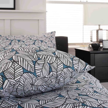 Scandi Leaf Duvet Set