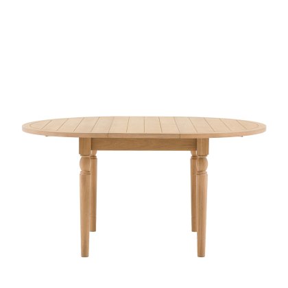 Ethan Oak Round Extending Dining Table Ethan Oak Round Extending Dining Table