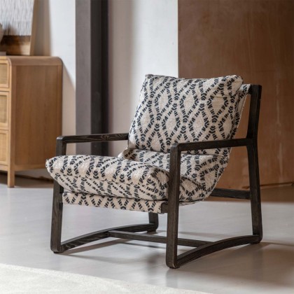 Borboto Fabric Lounge Chair