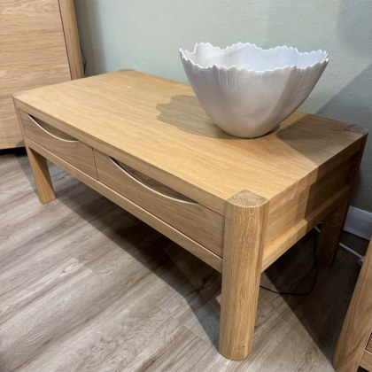 Showroom Clearance: Bergen Oak Compact Coffee Table