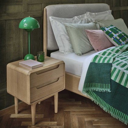 G Plan Winchester 2 Drawer Bedside