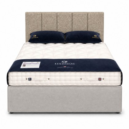 Showroom Clearance: Hypnos 5ft Radlett Sublime PocketSprung Divan Set & Francesca EuroSlim Headboard