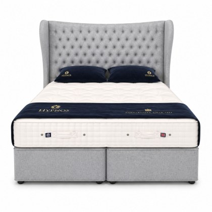 Showroom Clearance: Hypnos 6ft Weybridge Majestic PocketSprung DivanSet & Elizabeth Winged Headboard