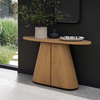 Nielsen Rustic Oak Console Table