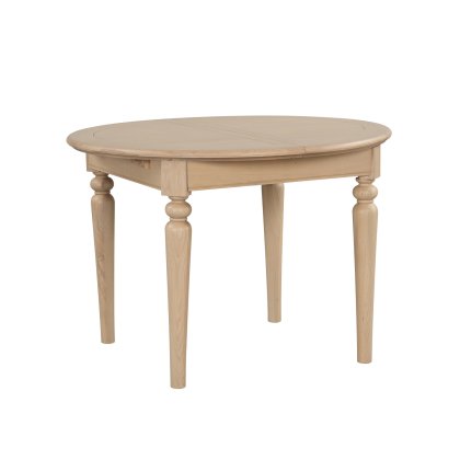 Bideford Oak Round Extending Dining Table Bideford Oak Round Extending Dining Table