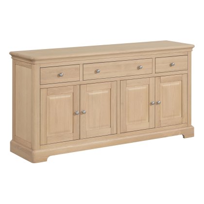 Bideford Oak 4 Door 3 Drawer Sideboard Bideford Oak 4 Door 3 Drawer Sideboard