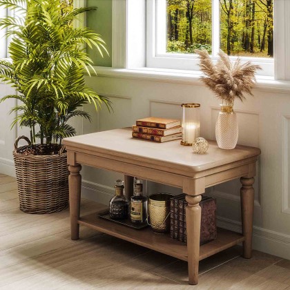 Bideford Oak Coffee Table with Shelf Bideford Oak Coffee Table with Shelf
