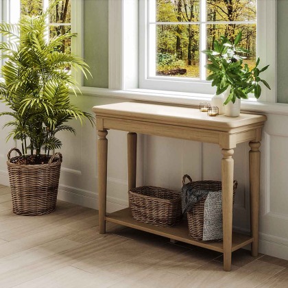 Bideford Oak Console Table Bideford Oak Console Table