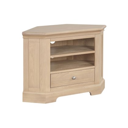 Bideford Oak Corner TV Unit Bideford Oak Corner TV Unit