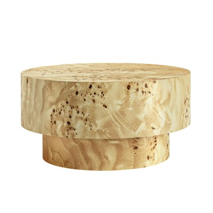 Alessio Round Drum Coffee Table Alessio Round Drum Coffee Table