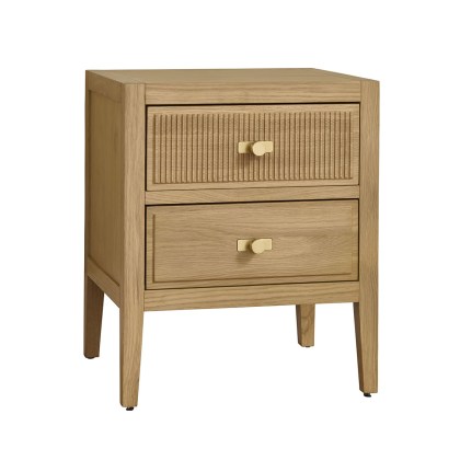 Limoges 2 Drawer Bedside Chest Limoges 2 Drawer Bedside Chest