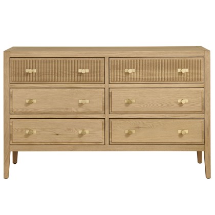 Limoges 3+3 Drawer Wide Chest Limoges 3+3 Drawer Wide Chest