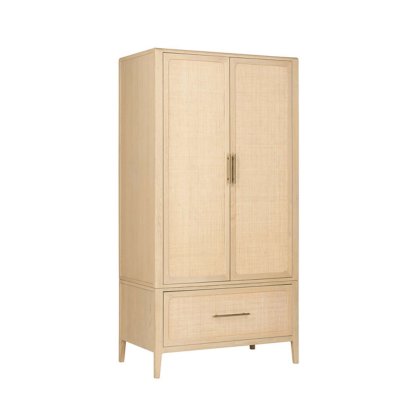 Jaffna 2 Door 1 Drawer Wardrobe