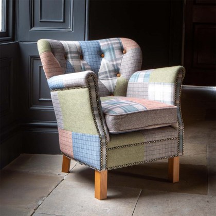 Special Purchase: Darryl Chair in Patchwork Special Purchase: Darryl Chair in Patchwork