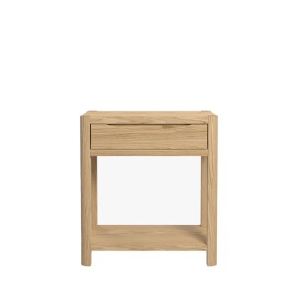 Bergen Oak 1 Drawer Hall Table Bergen Oak 1 Drawer Hall Table