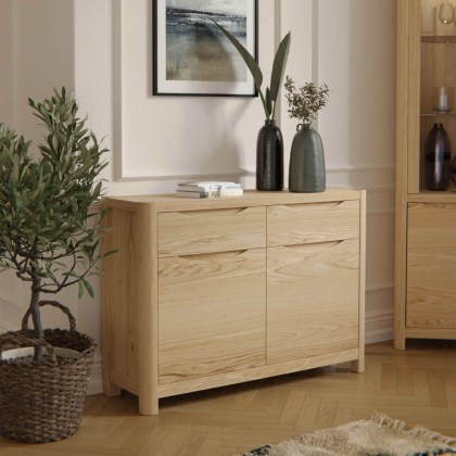Bergen Oak 2 Door Sideboard Bergen Oak 2 Door Sideboard