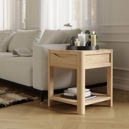 Bergen Oak Lamp Table Bergen Oak Lamp Table