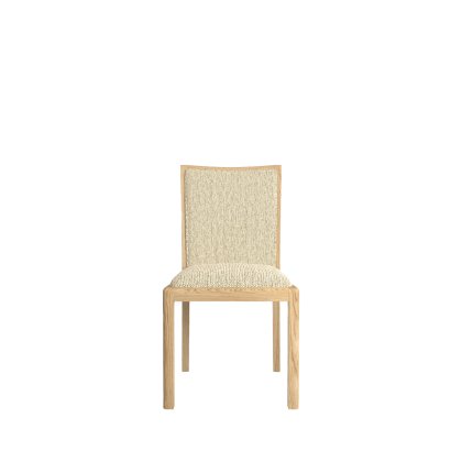 Bergen Oak Low Back Upholstered Dining Chair Bergen Oak Low Back Upholstered Dining Chair