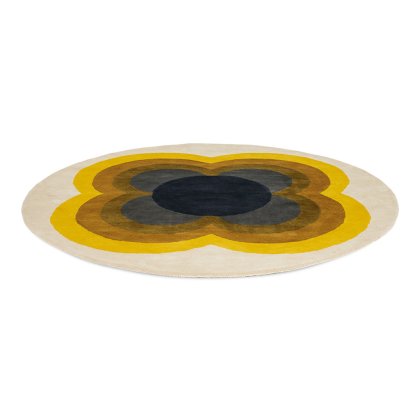 Orla Kiely Rug - Sunflower Yellow Orla Kiely Rug - Sunflower Yellow