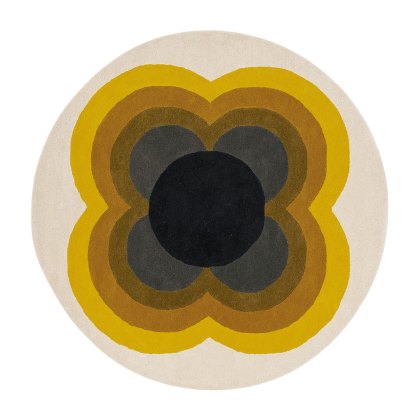 Orla Kiely Rug - Sunflower Yellow Orla Kiely Rug - Sunflower Yellow