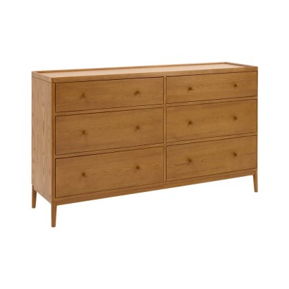 Ercol Salina 6 Drawer Wide Chest