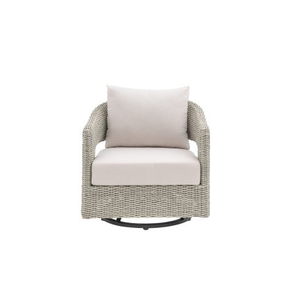 Ischia Wicker Swivel Chair