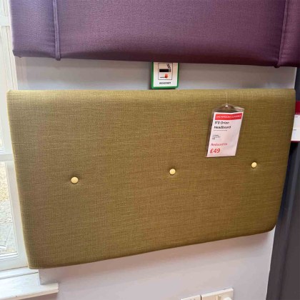 Showroom Clearance: Orion 3ft Headboard with Buttons