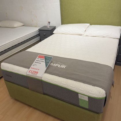 Showroom Clearance: 4ft6 Tempur Hybrid Elite 25cm Mattress