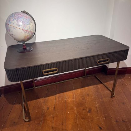 Showroom Clearance: Aldgate Computer Desk with 2 Drawers