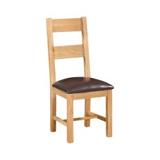 Lynton Oak Ladder Back Dining Chair