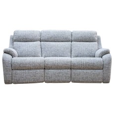 G Plan Kingsbury 3 Seater Curved Manual Double Recliner Sofa