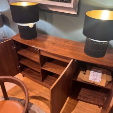 Showroom Clearance: Skovby SM413 Curved Sideboard Walnut
