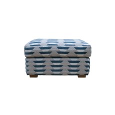 G Plan Seattle Footstool with Show Wood Feet