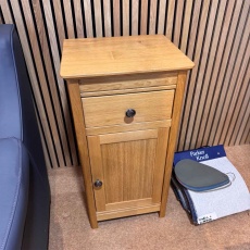 Showroom Clearance: Anbercraft Beaumont BMT22 1 Door Sideboard with Solid Oak Top