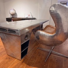 Showroom Clearance: Aviator Half Wing Desk & Keeler Wing Desk Chair