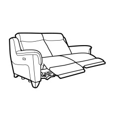 Parker Knoll Manhattan Large 2 Seater Power Recliner Sofa