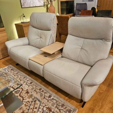 Showroom Clearance: Himolla Loona 2.5 Seater Electric Recliner Sofa, Middle Table Section & Lights Showroom Clearance: Himolla Loona 2.5 Seater Electric Recliner Sofa, Middle Table Section & Lights