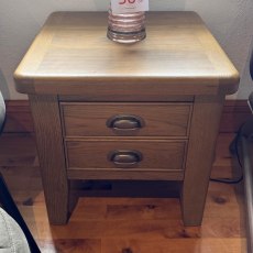 Showroom Clearance: Honiton Oak Lamp Table Showroom Clearance: Honiton Oak Lamp Table