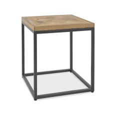 Ravi Rustic Oak Lamp Table Ravi Rustic Oak Lamp Table