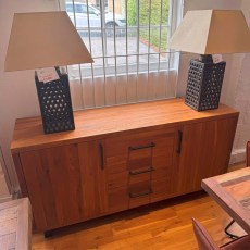 Showroom Clearance: Quantum Oak Petite Sideboard Showroom Clearance: Quantum Oak Petite Sideboard