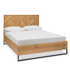 Riley Rustic Oak Bedframe Riley Rustic Oak Bedframe